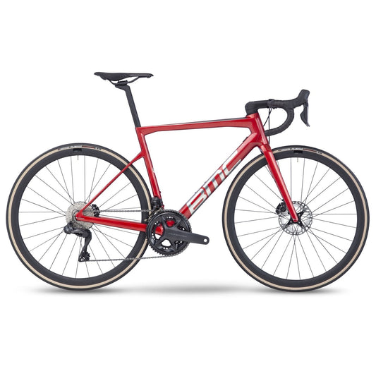 BMC TEAMMACHINE SLR ONE - Bicicletta da Corsa in Carbonio - 2023 - prisma red / brushed alloy